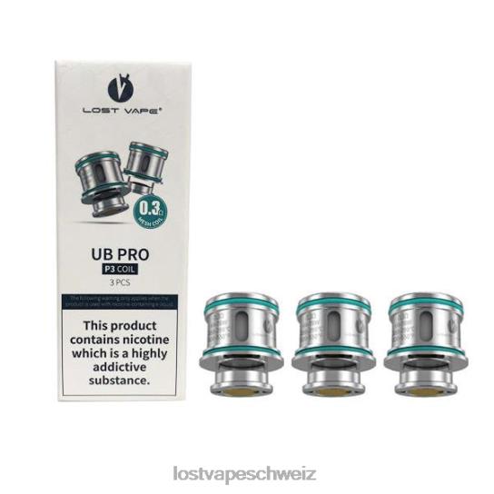 Lost Vape review Schweiz - 4N6HD3 Lost Vape UB Pro-Spulen p1 0,15 Ohm