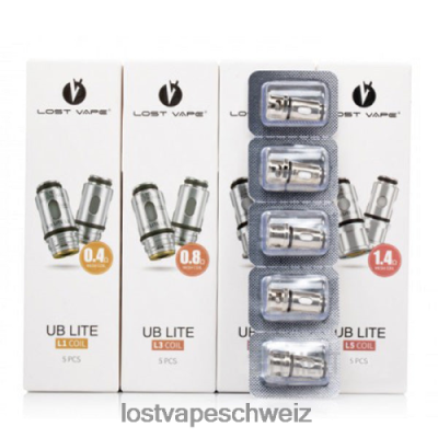 Lost Vape Contact - Lost Vape UB Lite-Spulen (5er-Pack) 6VHPVL5 l1 0,4 Ohm
