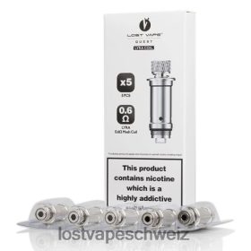 Lost Vape Flavors Schweiz - Lost Vape Lyra Ersatzspulen (5er-Pack) 6VHPVL391 Mesh-Spule 0,6 Ohm