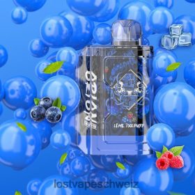 Lost Vape Flavors Schweiz - Lost Vape Orion Bar Einweg | 7500 Züge | 18ml | 50 mg 6VHPVL82 blaues Razz-Eis