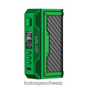 Lost Vape Flavors Schweiz - Lost Vape Thelema Quest 200w Mod 6VHPVL184 Grün/Kohlefaser