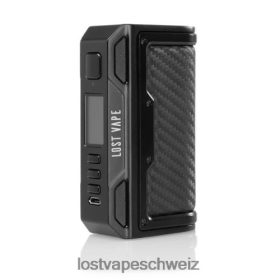 Lost Vape Flavors Schweiz - Lost Vape Thelema dna250c mod | 200w 6VHPVL433 Schwarz/Kohlefaser