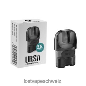 Lost Vape Flavors Schweiz - Lost Vape URSA Ersatzkapseln 6VHPVL215 schwarz (2 ml leere Pod-Kartusche)