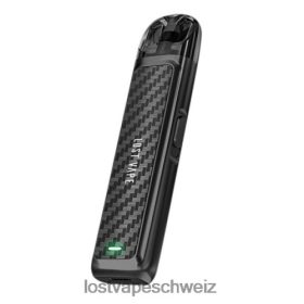 Lost Vape Flavors Schweiz - Lost Vape URSA Pod-Kit | 800 mAh 6VHPVL225 schwarze Kohlefaser