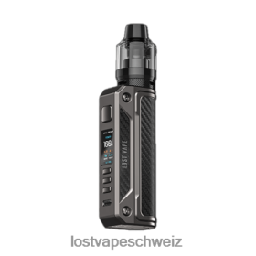 Lost Vape Geneva - Lost Vape Thelema Solo-100-W-Kit 6VHPVL170 Rotguss/Kohlefaser