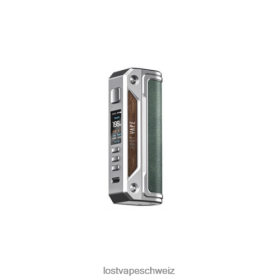 Lost Vape Geneva - Lost Vape Thelema Solo 100w mod 6VHPVL22 Edelstahl/Mineralgrün