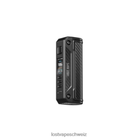 Lost Vape Kaufen Schweiz - Lost Vape Thelema Solo 100w mod 6VHPVL252 Schwarz/Kohlefaser