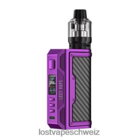 Lost Vape Near Me - Lost Vape Thelema Quest 200W-Kit 6VHPVL147 Lila/Kohlefaser