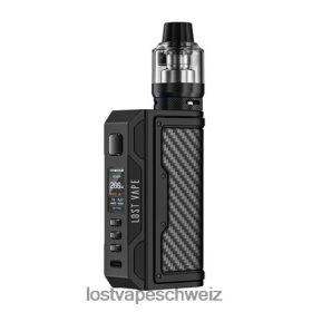 Lost Vape Near Me - Lost Vape Thelema Quest 200W-Kit 6VHPVL9 Schwarz/Kohlefaser