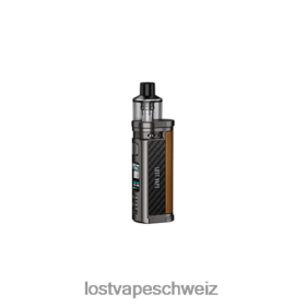 Lost Vape Preis Schweiz - Lost Vape Centaurus q80 Pod-Mod 6VHPVL323 Rotguss-Teakholz