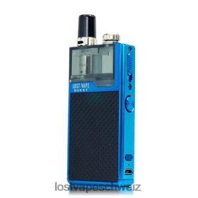 Lost Vape Preis Schweiz - Lost Vape Quest Orion Q Pod-Gerät, komplettes Kit 6VHPVL465 blau/schwarzes Gewebe