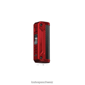 Lost Vape Preis Schweiz - Lost Vape Thelema Solo 100w mod 6VHPVL253 Mattrot/Kohlefaser