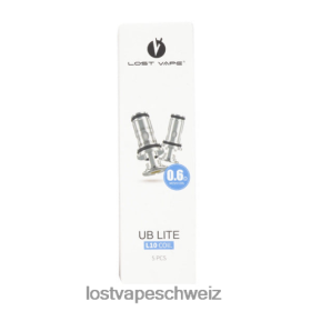 Lost Vape Preis Schweiz - Lost Vape UB Lite-Spulen (5er-Pack) 6VHPVL122 l10 0,6 Ohm Spule