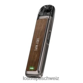 Lost Vape Preis Schweiz - Lost Vape URSA Pod-Kit | 800 mAh 6VHPVL223 Rotguss-Walnussholz
