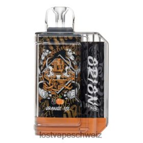 Lost Vape Review Schweiz - Lost Vape Orion Bar Einweg | 7500 Züge | 18ml | 50 mg 6VHPVL58 orangefarbenes Eis