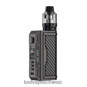 Lost Vape Review Schweiz - Lost Vape Thelema Quest 200W-Kit 6VHPVL136 Rotguss/Kohlefaser