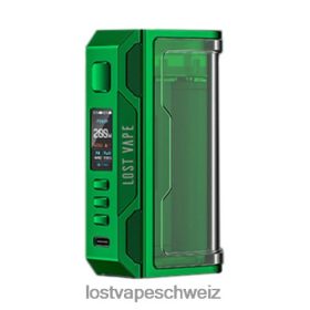 Lost Vape Wholesale - Lost Vape Thelema Quest 200w Mod 6VHPVL185 grün/klar