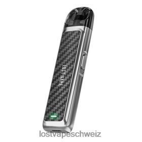 Lost Vape Wholesale - Lost Vape URSA Pod-Kit | 800 mAh 6VHPVL226 silberne Kohlefaser