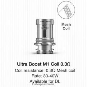 Lost Vape Wholesale - Lost Vape Ultra Boost-Spulen (5er-Pack) 6VHPVL346 m1 v2 0,3 Ohm